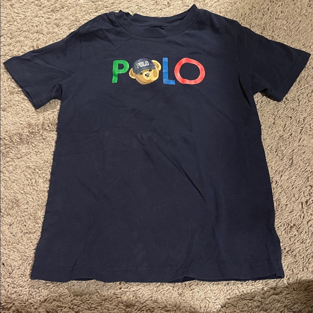 Polo by Ralph Lauren Kids Multicolor Logo T-Shirt with Polo Bear logo